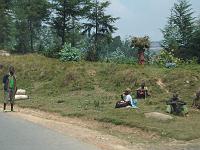  Villagers resting form their labours.